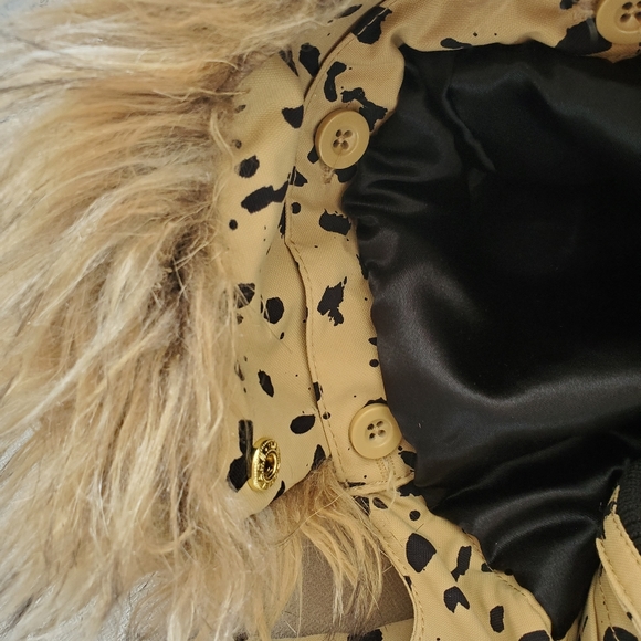 Mini Rodini Leopard Kids Winter Parka - Picture 2 of 5